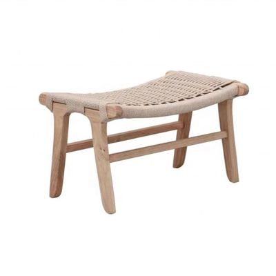 Wooden Ottoman Stool Perfect for Home Office Furniture and Customization Options