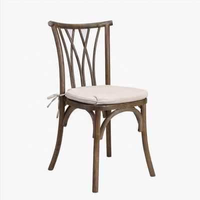 Manufacture Supply Stackable Wood Chairs for Events Modern Design Hotel Restaurant Banquet and Home