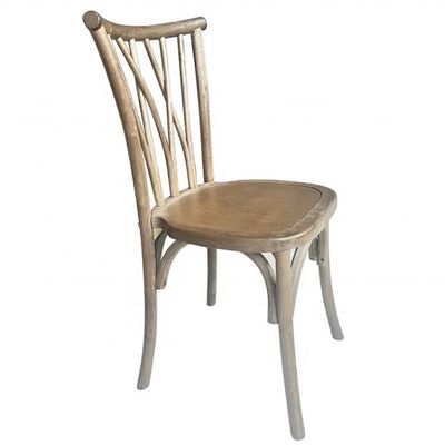 Manufacture Supply Stackable Wood Chairs for Events Modern Design Hotel Restaurant Banquet and Home