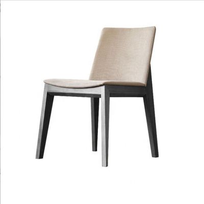 Nordic Fabric Leather Wood Dining Chairs The Perfect Choice for Modern Dining Room Furniture