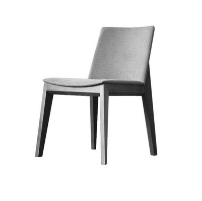 Nordic Fabric Leather Wood Dining Chairs The Perfect Choice for Modern Dining Room Furniture