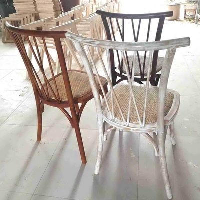Manufacture Supply Stackable Wood Chairs for Events Modern Design Hotel Restaurant Banquet and Home