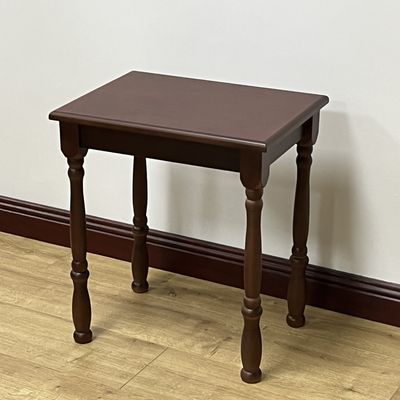 Natural or Dark Walnut Color Hall Wood Dining Table for  Antique Restaurant