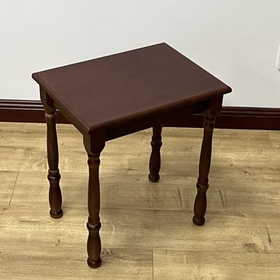 Natural or Dark Walnut Color Hall Wood Dining Table for  Antique Restaurant