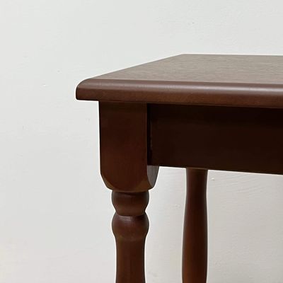 Natural or Dark Walnut Color Hall Wood Dining Table for  Antique Restaurant