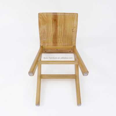 Customized Designs Vintage Solid Wood Bar Stool W35*D43.5*66.5CM for High Living Room Wood Dining Chair