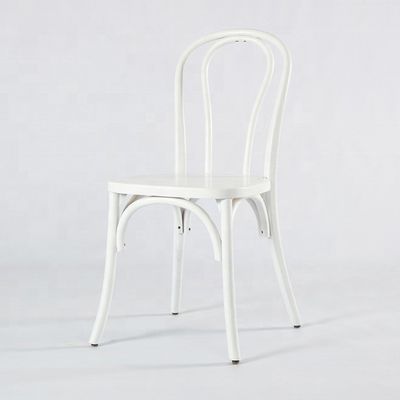Chinese Mahogany and Rattan Material Nordic Home Furniture Wood Frame Banquet Dining Chair with Stackable Solid Wooden