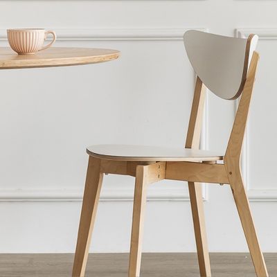 Solid Wood Junior Dining Chair for Dining Room Furniture made of Birch Ecological Board