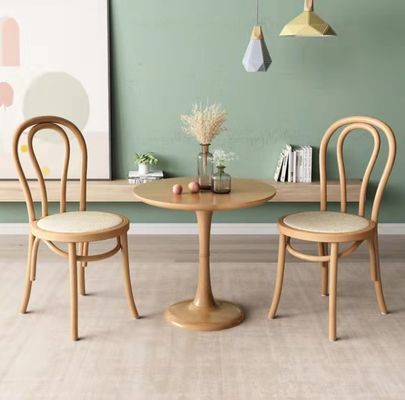 Handmade Wooden Restaurant Chair with Custom Size and Optinal Colors