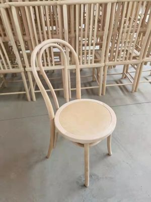 Handmade Wooden Restaurant Chair with Custom Size and Optinal Colors