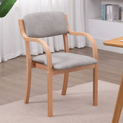 Specific Dining Chair Wooden Luxury Fabric Pu Leather French Style Dining Room Bent Wood Dinning Chair for Modern Homes