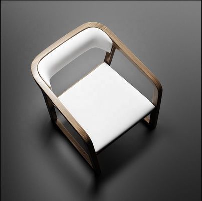 End Luxury All Solid Wood Round Chair for Modern Household Leisure Living Room Restaurant Dining in Home Furniture General