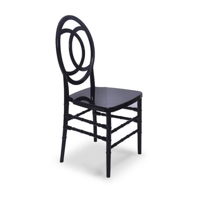 Solid Wood Wedding Chairs Stackable Banquet Chairs for Events in Nordic Style and Durability