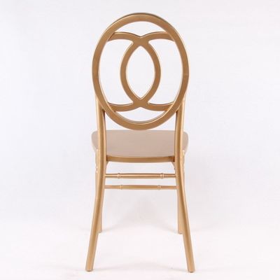 Solid Wood Wedding Chairs Stackable Banquet Chairs for Events in Nordic Style and Durability