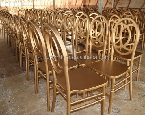 Solid Wood Wedding Chairs Stackable Banquet Chairs for Events in Nordic Style and Durability
