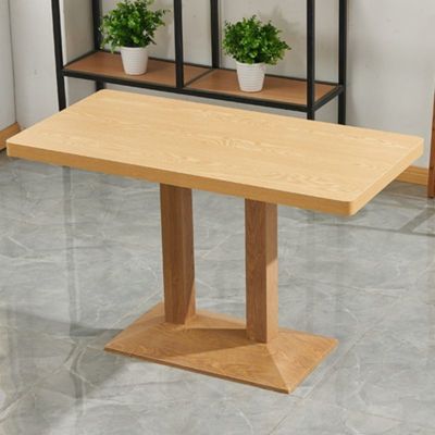 Modern Design Rectangle Wood Dining Table  for Restaurant Table Furniture