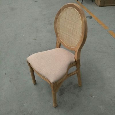 Mail Packing Y Solid Wood Wedding Chair for Events and Weddings French Luis Style Stackable Banquet Seat