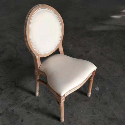 Mail Packing Y Solid Wood Wedding Chair for Events and Weddings French Luis Style Stackable Banquet Seat