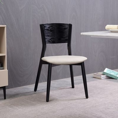 Modern Luxury Household/Hotel Dining Chair with Stackable Design and Solid Wood Material