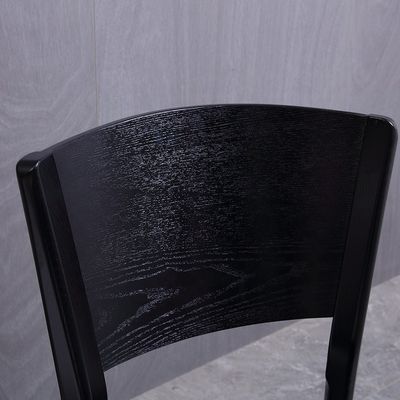 Modern Luxury Household/Hotel Dining Chair with Stackable Design and Solid Wood Material