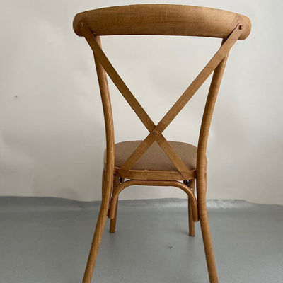 Apartment Mail Packing Nordic Modern Cross Back Metal Dining Chair with Nordic Design