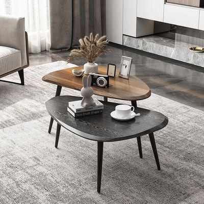 Nordic Modern Wooden Coffee Table for Small Living Room Furniture Functional and Durable