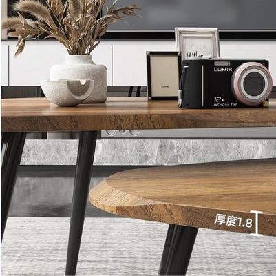 Nordic Modern Wooden Coffee Table for Small Living Room Furniture Functional and Durable