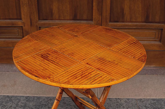 Outdoor Garden Party Leisure Adult Size Bamboo Folding Table for Outdoor Furniture and Leisure