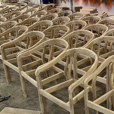 NO Folded Nordic Modern Stackable Solid Wood Banquet Chairs for Events Hotel Furniture