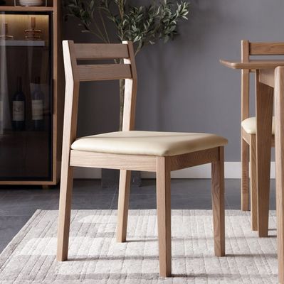 Living Room Furniture Solid Wood Chairs with Cushion in Modern Classic Design
