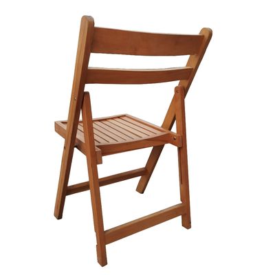 Solid Wood Cover Material Nordic Design Foldable Dining Chair for Restaurant Hotel General Home Furniture