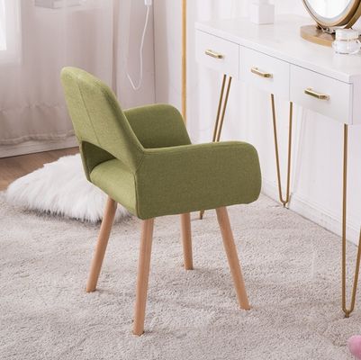 Solid Wooden Legs Dining Room Furniture Nordic Colourful Upholstered Dining Chair for Customer Requirements
