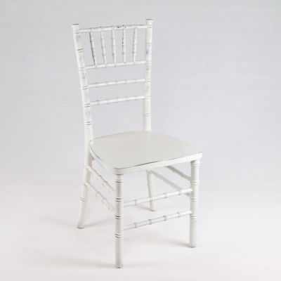 Workshop White Wash Chiavari Chairs Wood Wedding Hotel Banquet Stackable Chair Solid Wood Dining Chair