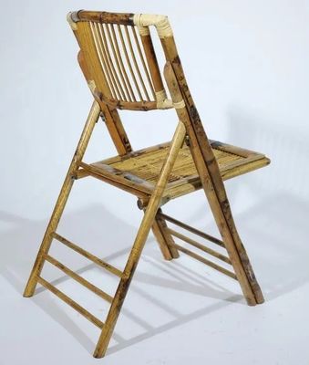 Modern Design Style Wood Rustic Bamboo Folding Outdoor Dining Chair for Event Party Furniture Wedding