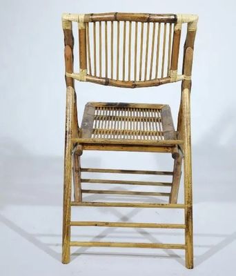 Modern Design Style Wood Rustic Bamboo Folding Outdoor Dining Chair for Event Party Furniture Wedding