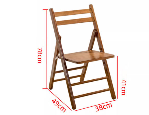 Foldable Nordic Design Wood Chair for Dining in Restaurants and Hotel Environment