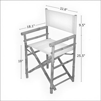 Outdoor Furniture Garden Party Hotel Chair W57.9*D46*H89 CM Wood Bamboo Folding Chair for Adult Size Wood Leisure