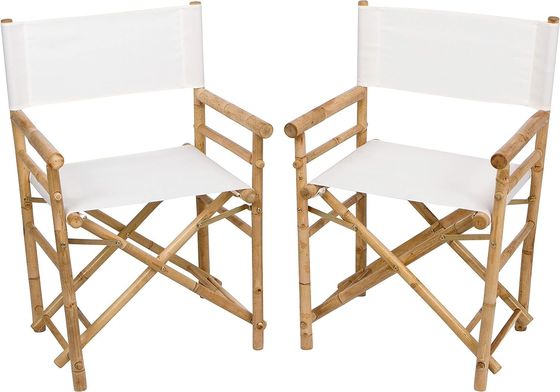 Outdoor Furniture Garden Party Hotel Chair W57.9*D46*H89 CM Wood Bamboo Folding Chair for Adult Size Wood Leisure