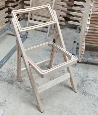 Wooden Dining Room Furniture Durable Foldable Chairs for Restaurants and Events
