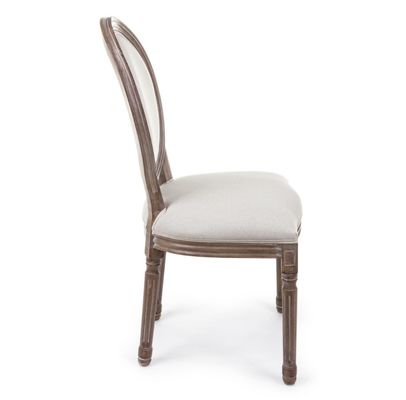 OEM Service Solid Wood Louis Banquet Wooden Chair for Events NO Folded and Accepted