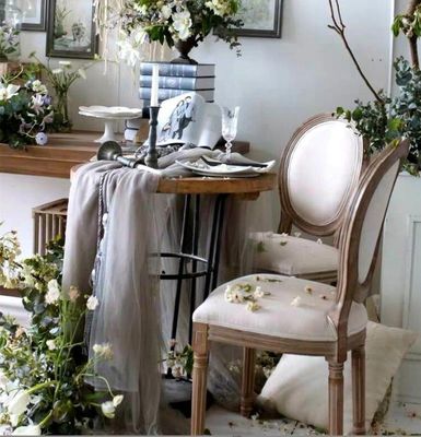 OEM Service Solid Wood Louis Banquet Wooden Chair for Events NO Folded and Accepted