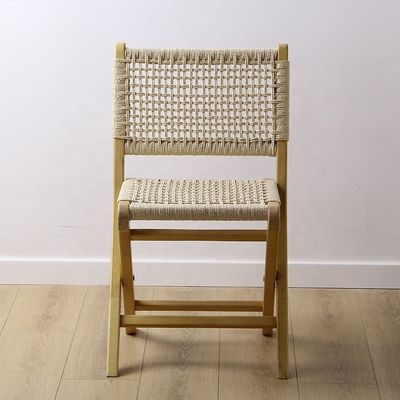 Wedding Reception and Event Hotel Furniture Solid Wood Folding Dining Chair with Nitrolacquer/PU Paint Finish
