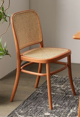 Modern Design Living Room Solid Wood Rattan Wicker Wedding Wooden Chair For Events Customizable with OEM Service Support
