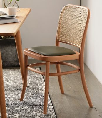 Modern Design Living Room Solid Wood Rattan Wicker Wedding Wooden Chair For Events Customizable with OEM Service Support
