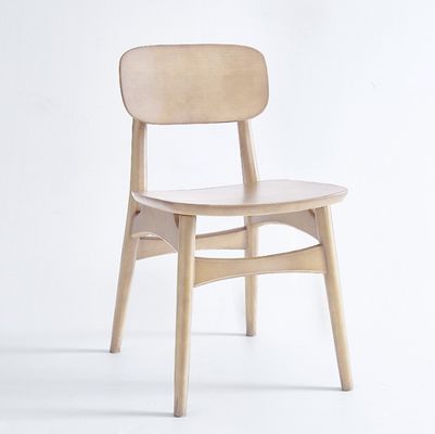 Modern Design Nordic Practical Solid Wood Chair Rattan Dining Chair for Restaurant