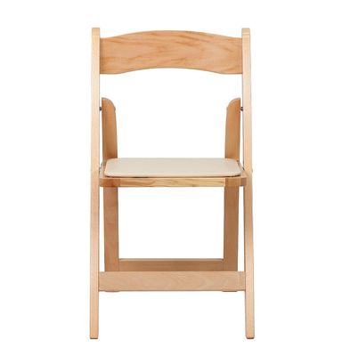 Restaurant Chair for Banquet Modern Foldable Solid Wood Dining Wedding Wooden Chair