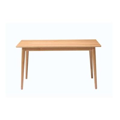 Modern Dinning Room Furniture Rectangular Wooden Top Dining Table in Midcentury Design Style with Solid Wood
