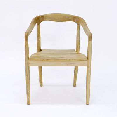 Villa Modern Stackable Solid Wood Banquet Wedding Wooden Chair for Dining Room Furniture in Villa