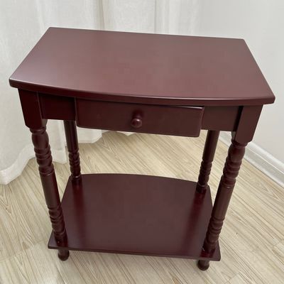 Nice Style Vintage Solid Wood Cabinet Side Table Night Stand With Drawer For Bedroom Living Room Dining Room Furniture OEM/ODM