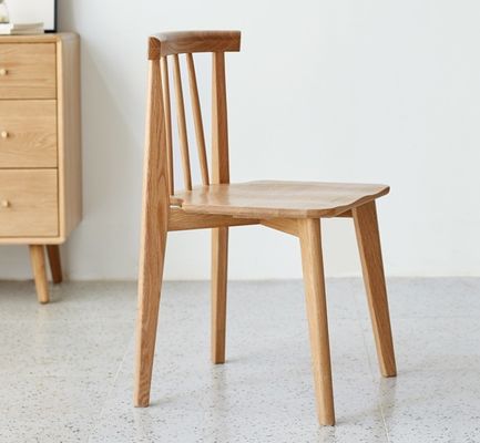 Windsor Wooden Chairs Oak Wood Chair for Dining Room and Living Room Weight Limit 150KG Classical Nordic Restaurant